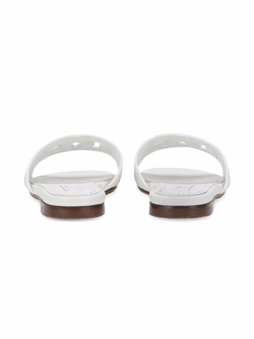 Ciabatta bambina bianco Dolce & Gabbana Kids | D11032A173580001